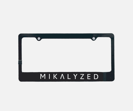 Mikalyzed License Plate
